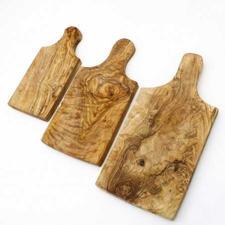 Set of 3 Olive Wood Planks  - 2
