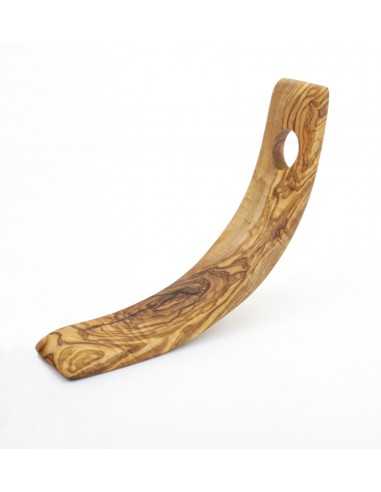 Olive Wood Wine Bottle Holder  - 1