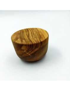 Olive Wood Salt and Spice Keeper with Magnetic Lid  - 1 2