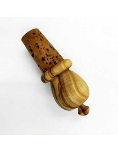 Olive wood bottle stopper  - 1