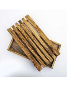 Olive wood bread cutting board  - 1 2