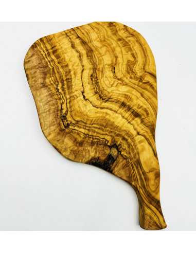 Olive Wood Cutting Board with Handle  - 1