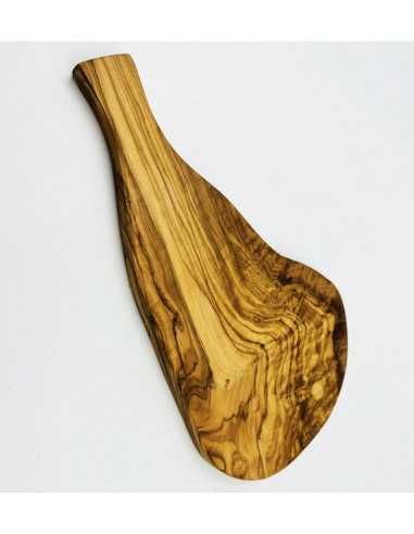 Olive wood cutting board with handle ± 43 cm  - 1