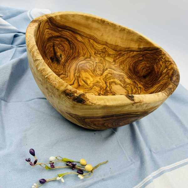 Olive wood salad bowl  - 2 Olive wood salad bowl  - 2
