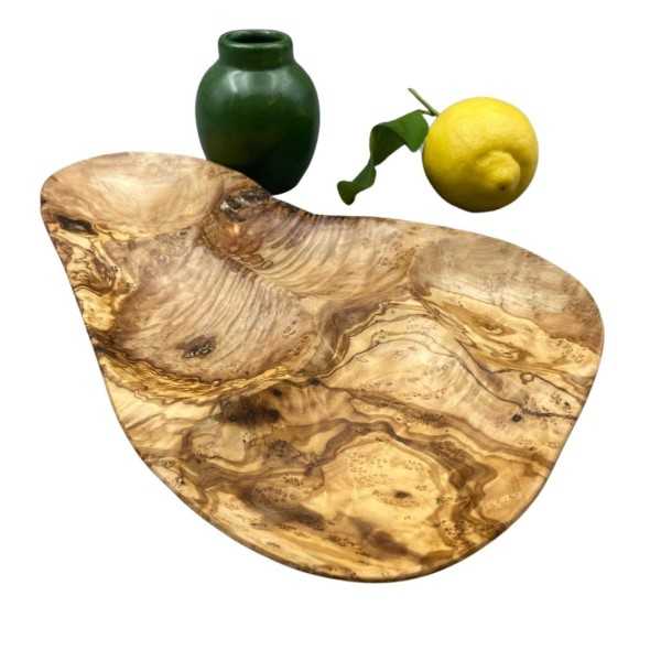 Exquisite Olive Wood Appetizer Platter  - 1