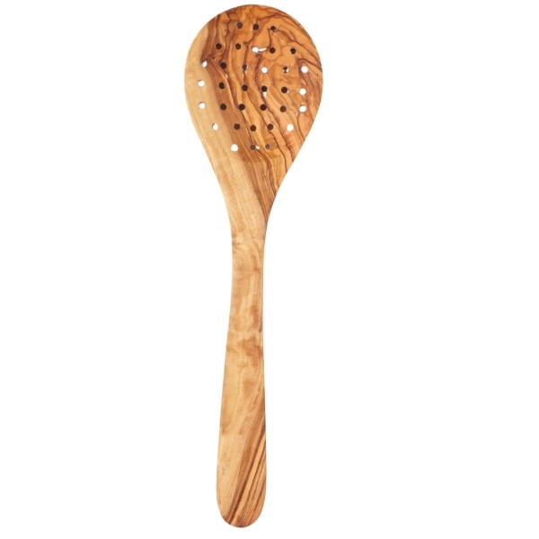 Olive Wood Slotted Spoon