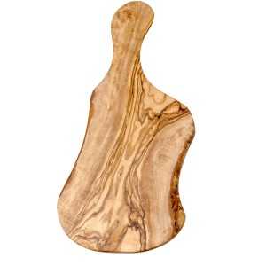 Olive Wood Cutting Board with Handle 2