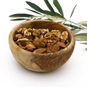 Handcrafted Olive Wood Bowl 10 cm  - 1