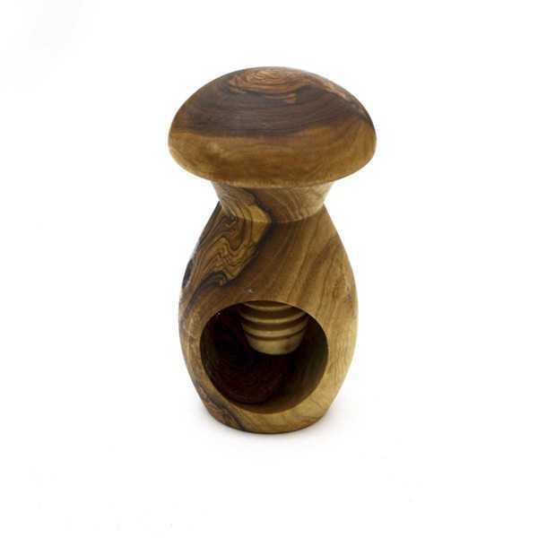 Mushroom Shape Olive Wood Nutcracker  - 2