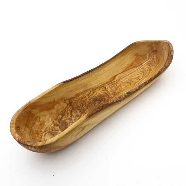 Corbeille à pain en bois d'olivier  - 1